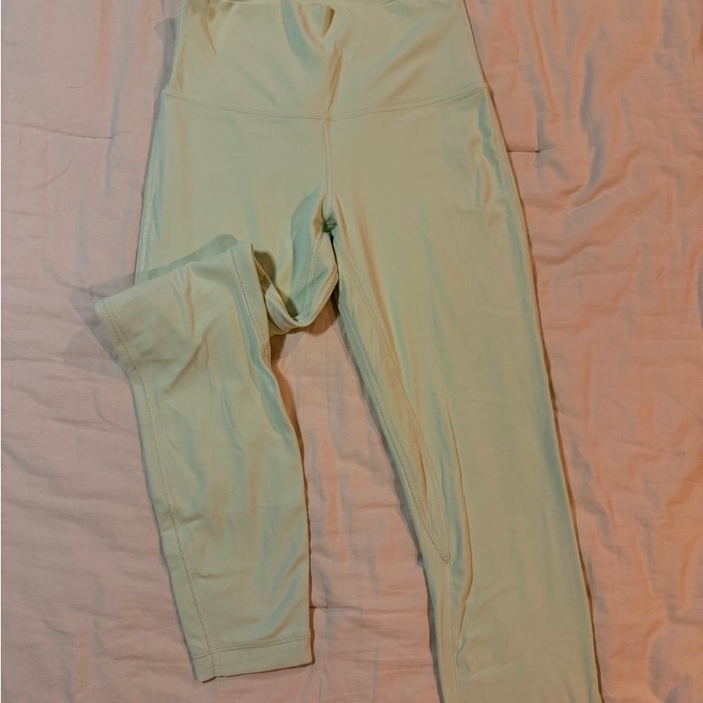 Lululemon Athletica Light Green Leggings